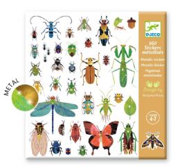 DJECO AUTOCOLLANTS MÉTALLISÉS - MICROCOSMOS #CO 10#